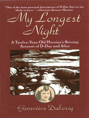 cover image of My Longest Night